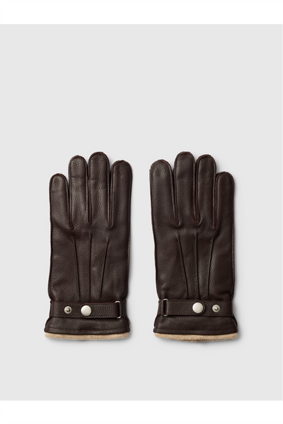 selected homme handschuhe SELECTED HOMME Leder Handschuhe Demitasse – Rohbau