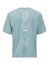 ONLY & SONS Backprint T-Shirt Tourmaline