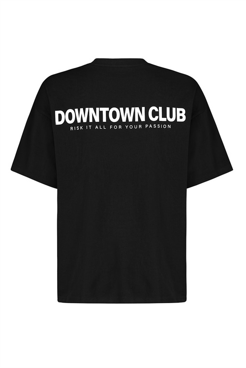 SUBLEVEL Backprint T-Shirt Black
