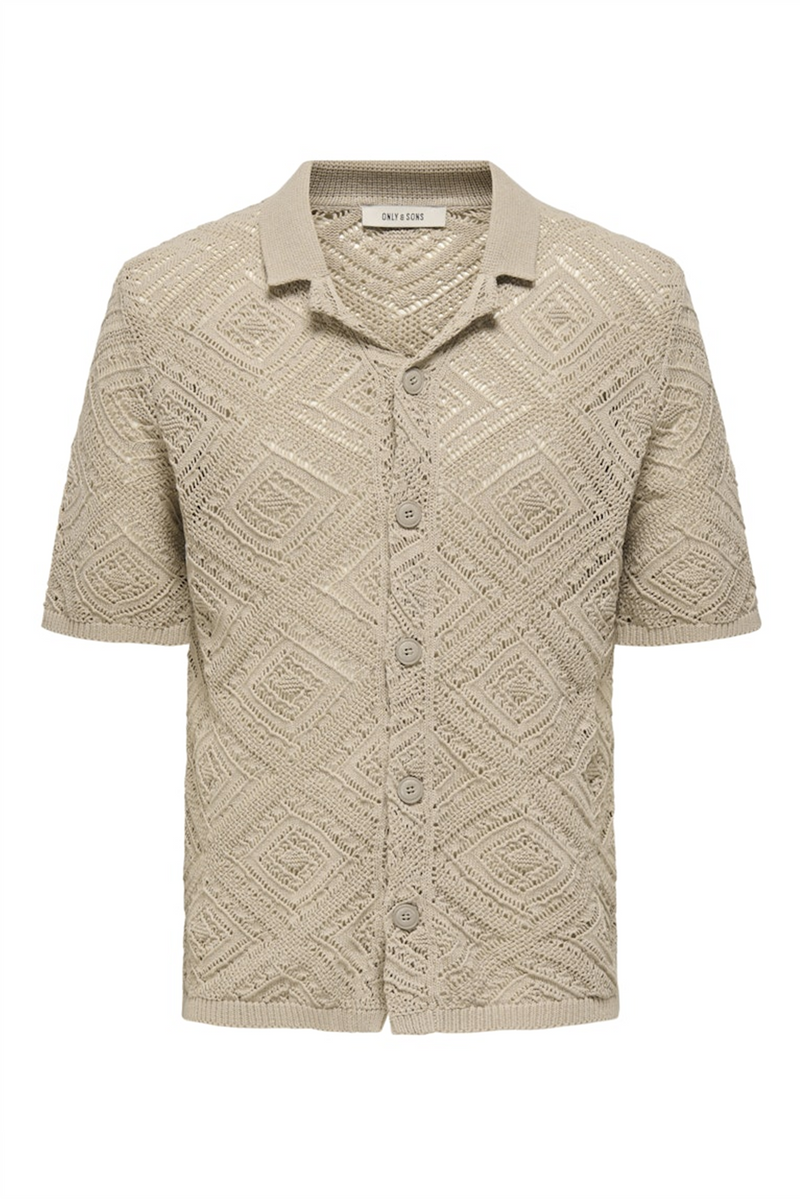 ONLY & SONS Strick Hemd String
