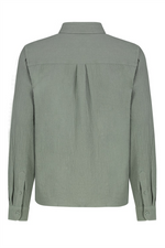 SUBLEVEL Struktur Hemd Middle Green