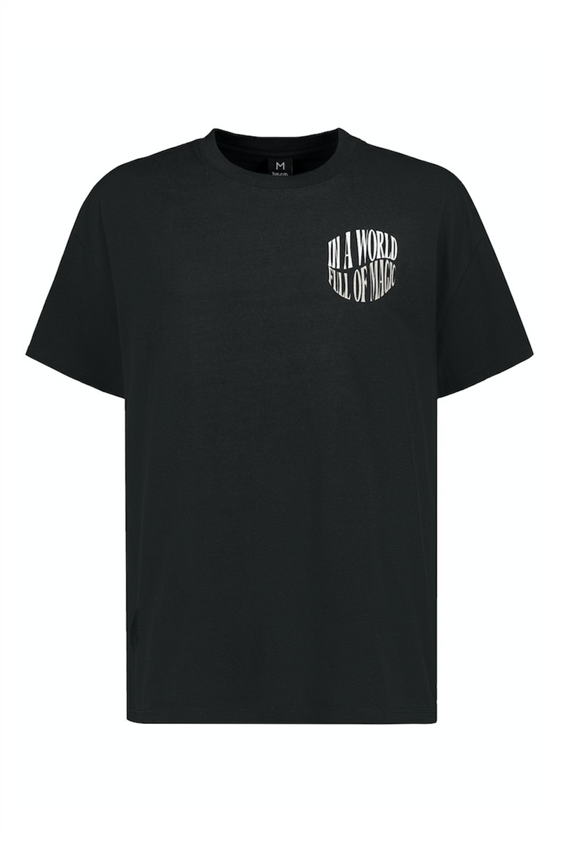 SUBLEVEL Backprint T-Shirt Black