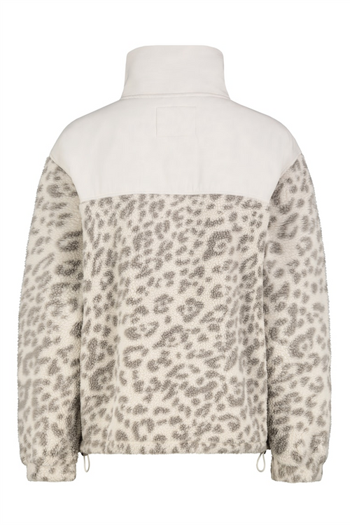 SUBLEVEL Teddy Jacke Light Beige