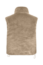 ONLY Fake Pelz Weste Silver Mink