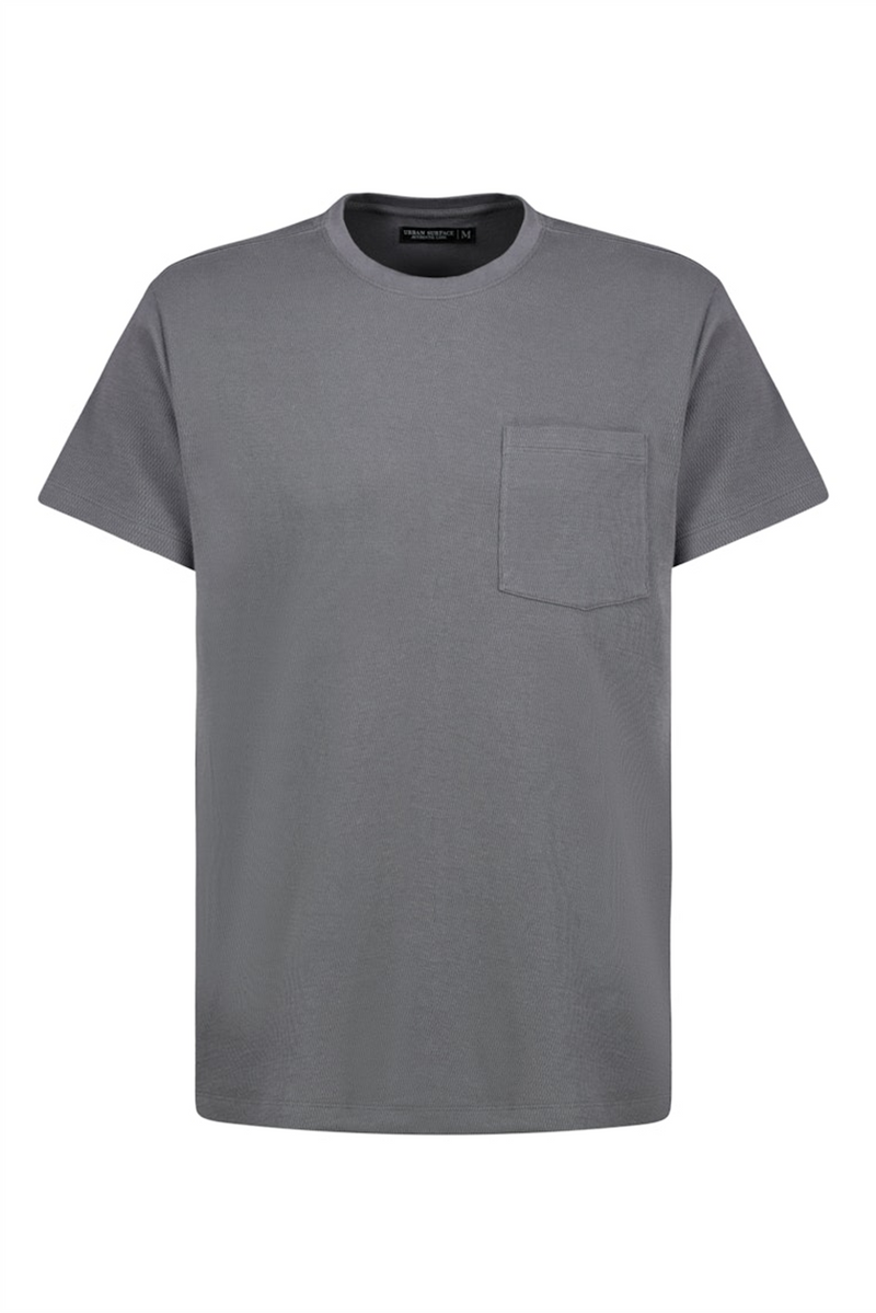 URBAN SURFACE Struktur T-Shirt Dark Grey