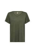 SOYACONCEPT Leinen T-Shirt Grün