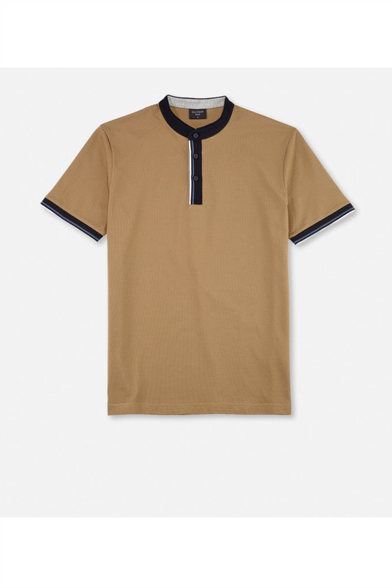 OLYMP Poloshirt Caramel
