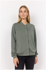 SOYACONCEPT Soft Jacke Staubiges Grün