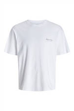 JACK & JONES Backprint T-Shirt Bright White