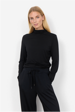 SOYACONCEPT Rollkragen Shirt Schwarz