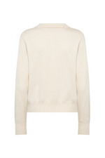 SOYACONCEPT Polokragen Pullover Sand