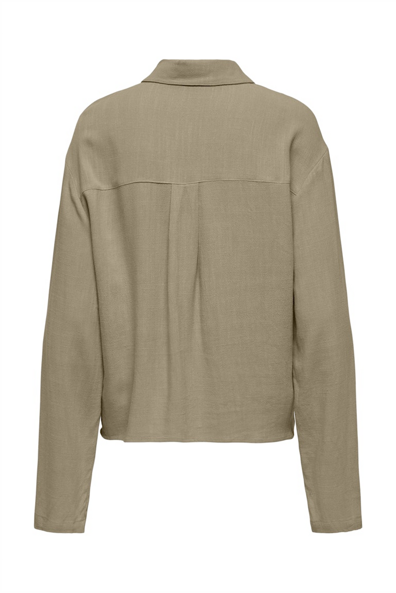 ONLY Leinen Bluse Coriander