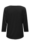 ONLY 3/4 Blusenshirt Black