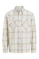 JACK & JONES Karo Overshirt Cloud Dancer