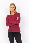 SOYACONCEPT Langarm T-Shirt Rot