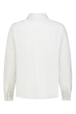 EIGHT 2 NINE Leinen Viskose Hemd White