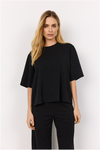 SOYACONCEPT Glitzer Shirt Schwarz
