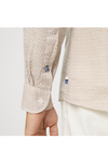 OLYMP Casual Leinen Hemd Regular Fit Beige