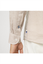 OLYMP Casual Leinen Hemd Regular Fit Beige