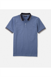 OLYMP Poloshirt Rauchblau