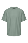 ONLY & SONS Plissee T-Shirt Iceberg Green