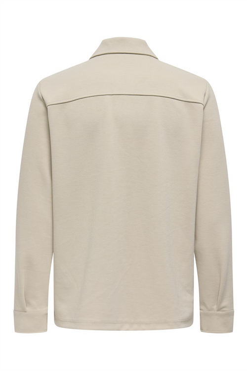 ONLY & SONS Overshirt Silver Lining
