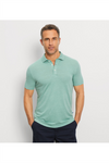OLYMP Leinen Poloshirt Smaragd