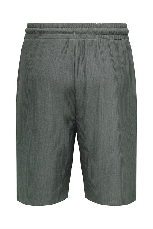 ONLY & SONS Pleated Shorts Balsam Green