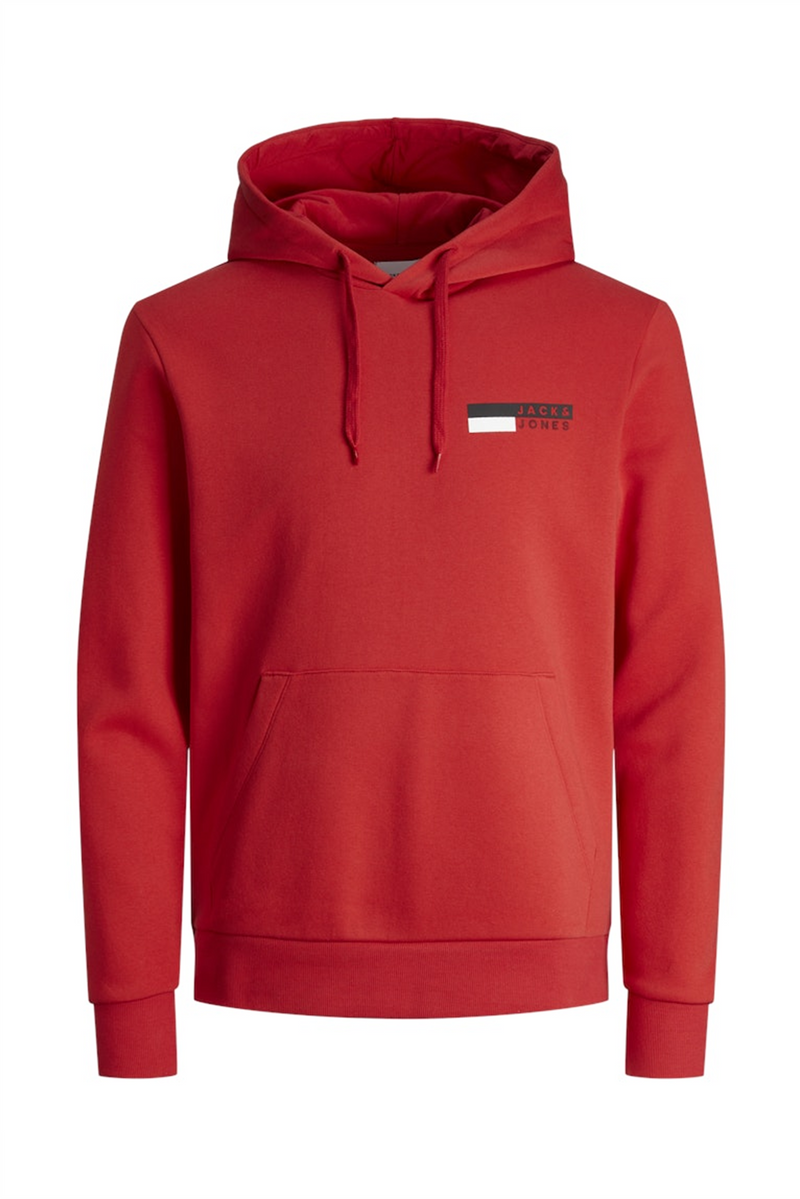 JACK & JONES Hoodie True Red