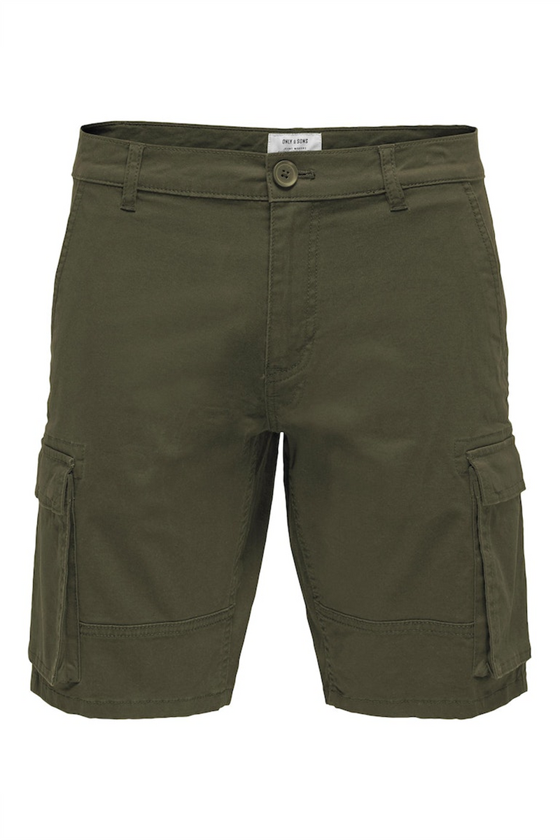 ONLY & SONS Cargo Shorts Olive Night
