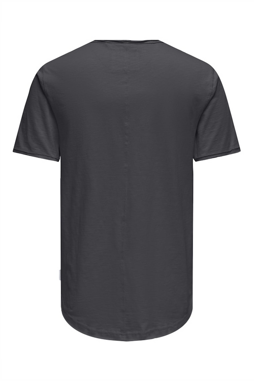 ONLY & SONS T-Shirt Grey Pinstripe