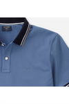 OLYMP Poloshirt Rauchblau