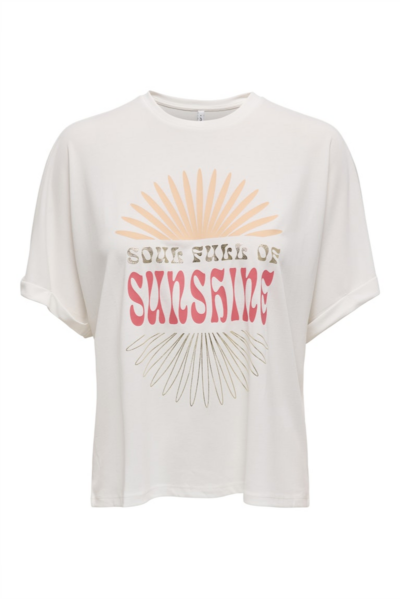 ONLY T-Shirt Cloud Dancer