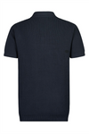 SUBLEVEL Strick Poloshirt Dark Blue