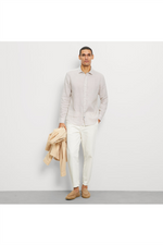 OLYMP Casual Leinen Hemd Regular Fit Beige