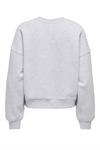 ONLY Sweatshirt Light Grey Ciao