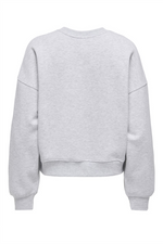 ONLY Sweatshirt Light Grey Ciao