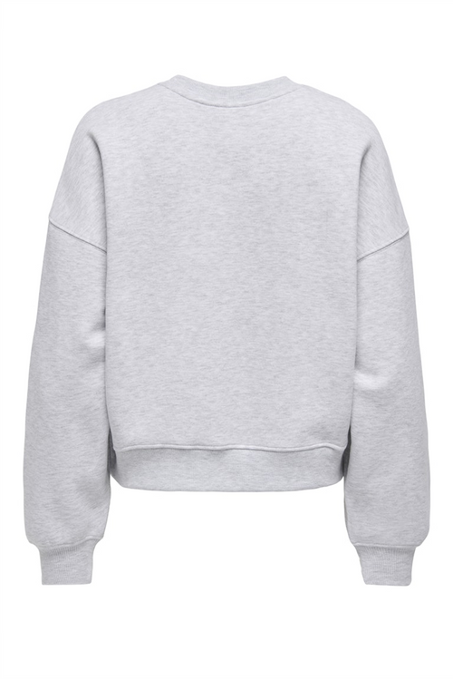 ONLY Sweatshirt Light Grey Ciao