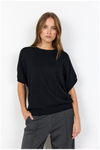SOYACONCEPT Kurzarm Pullover Schwarz