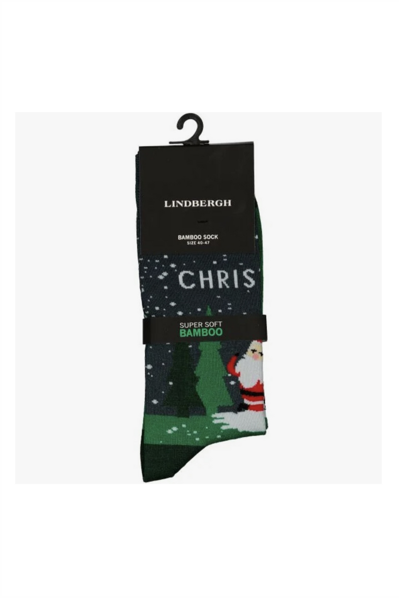 LINDBERGH Weihnachts Socken Green