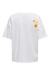 ONLY T-Shirt Bright White Power