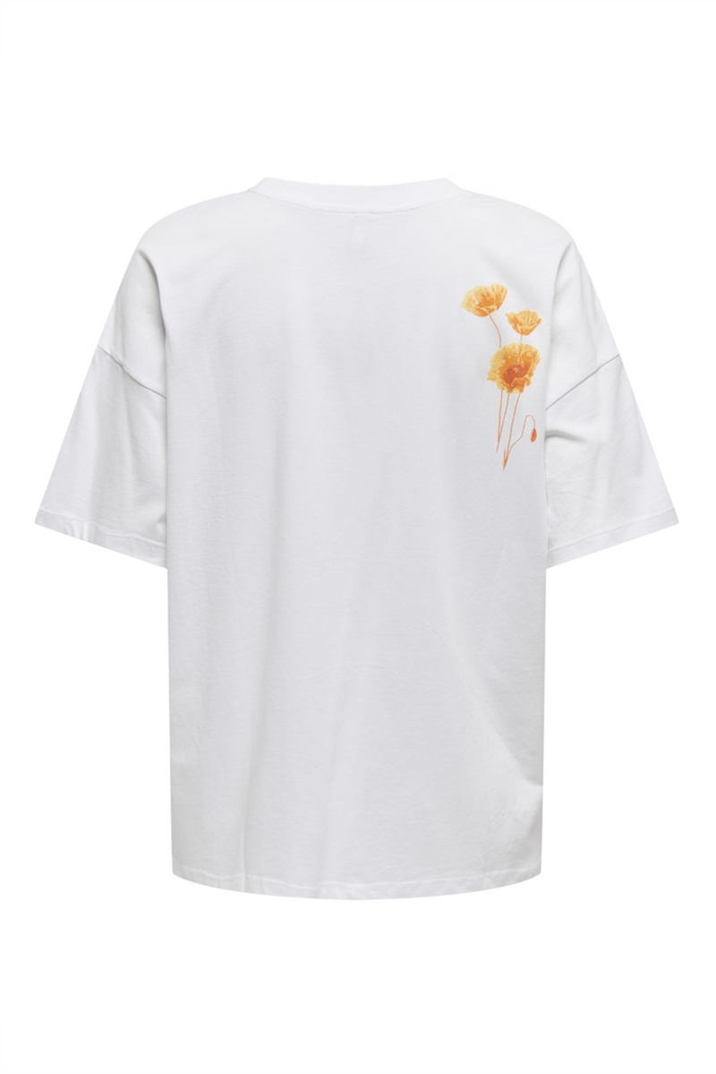 ONLY T-Shirt Bright White Power