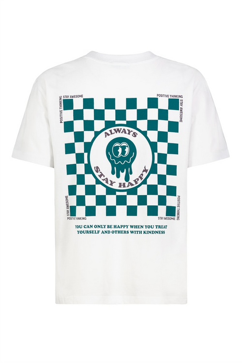 SUBLEVEL Backprint T-Shirt White