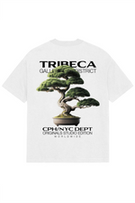 JACK & JONES Backprint T-Shirt Bright White Tree