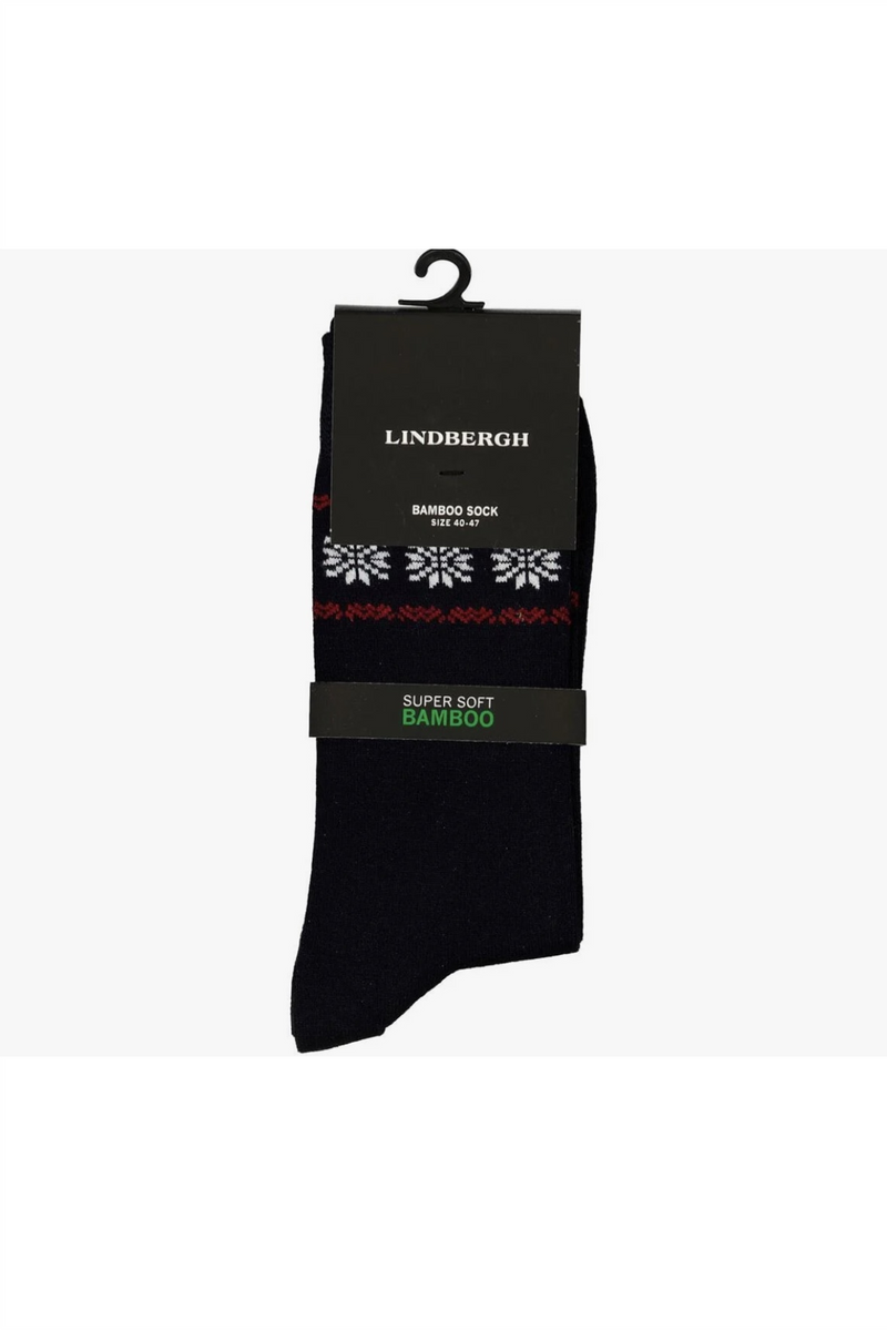 LINDBERGH Weihnachts Socken Navy