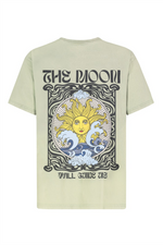 SUBLEVEL Backprint T-Shirt Middle Green