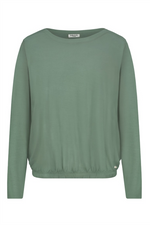 SUBLEVEL Langarm T-Shirt Dark Green