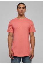 URBAN CLASSICS Shaped Long T-Shirt Coral