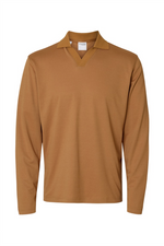 SELECTED HOMME Dünnes Polo Chipmunk