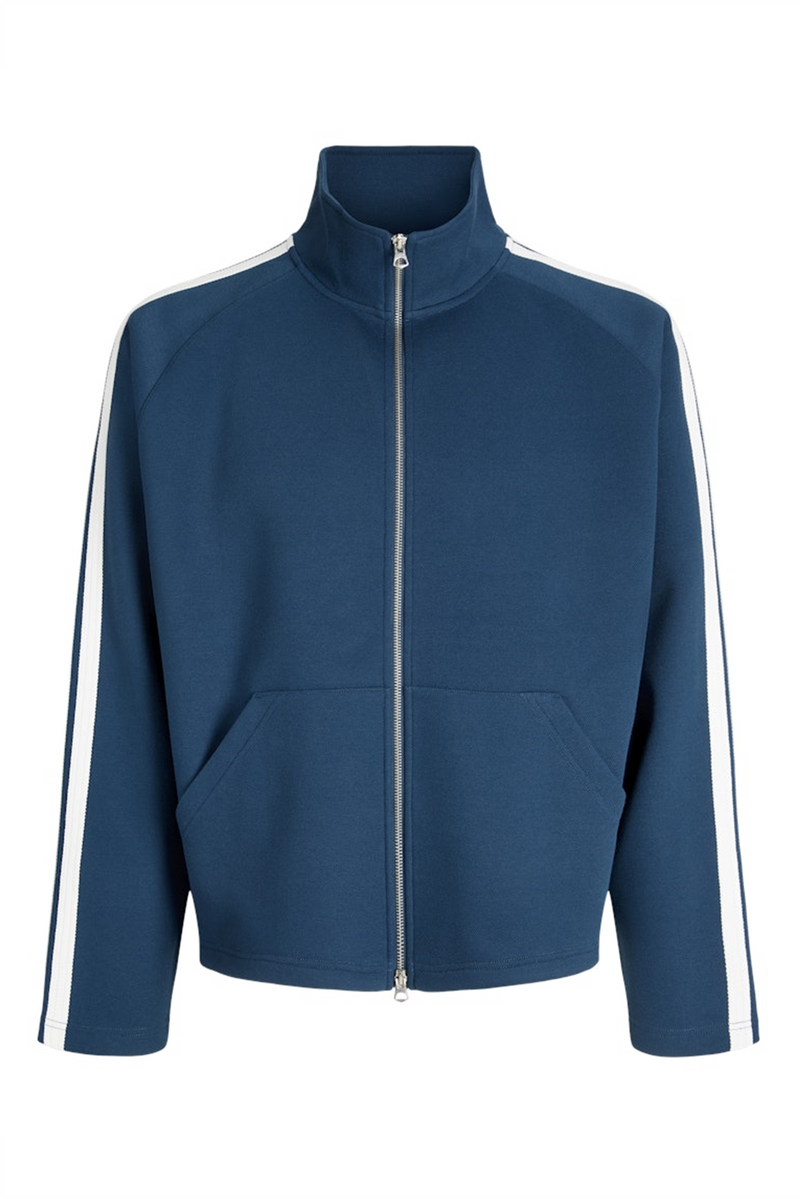 JACK & JONES Retro Zip Jacke Poseidon